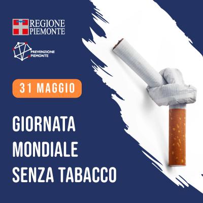31 maggio 2025 Giornata mondiale senza tabacco