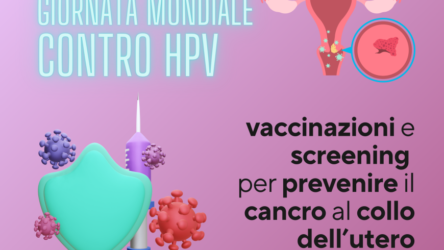 4 marzo Giornata mondiale contro HPV