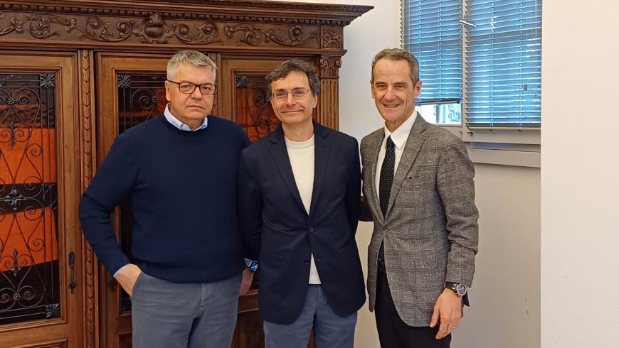 dott. Francesco D'Aloia, dott. Giorgio Castignoli, dott. Angelo Penna.