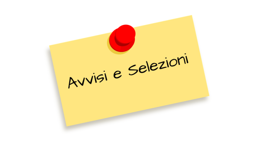 Avvisi e selezioni