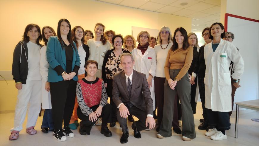 Guppo NPI   e Direttore Generale Ambulatorio sensoriale Novara